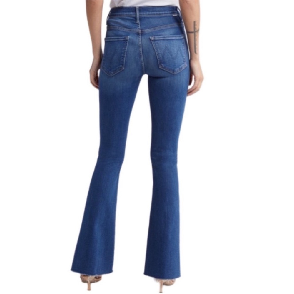 NEW Mother The Weekender flare jeans - Picture 2 of 12
